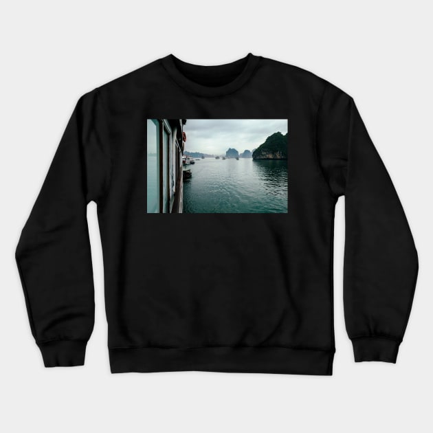 Halong Boats Crewneck Sweatshirt by athexphotographs